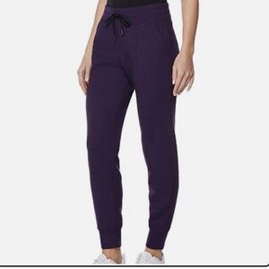 32 Degrees Women's Dark Purple Joggers. Size XL. NWOT